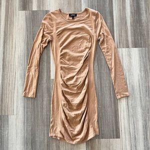 Express - Midi Ruched Dress